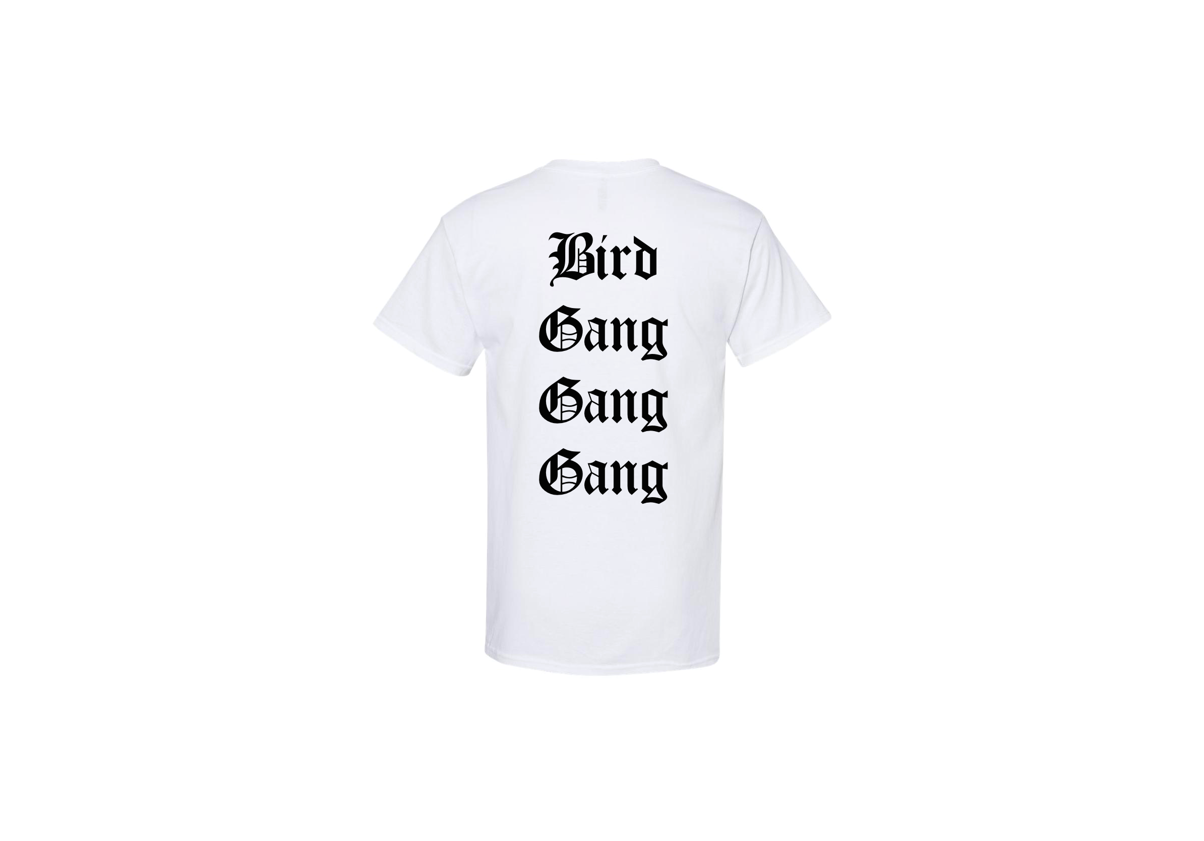 Bird Gang Gang Gang Black T-shirt